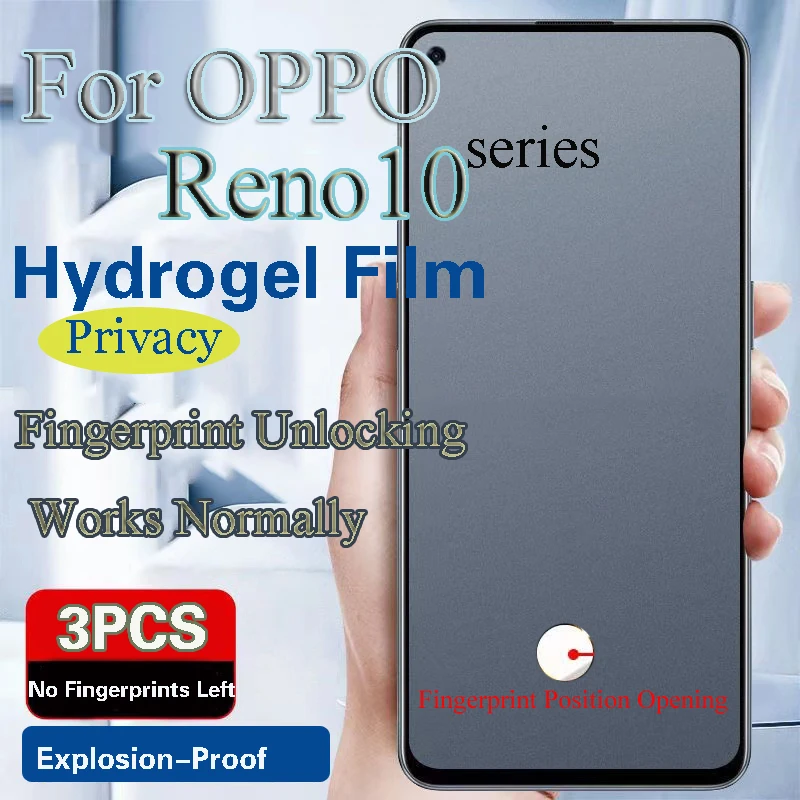 Reno10Pro + Защитная пленка для экрана для OPPO Reno10 Pro Гидрогелевая пленка Reno 10Pro с защитой от подглядывания и разблокировки отпечатков пальцев
Reno10Pro + Защитная пленка для экрана для OPPO Reno10 Pro Гидрогелевая пленка Reno 10Pro с защитой от подглядывания и разблокировки отпечатков пальцев