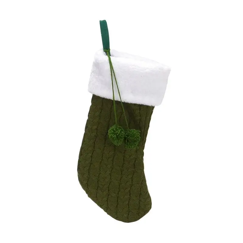 Stockings For Santa Claus Knitting Santa Claus Stocking For Christmas Atmosphere Seasonal Decors For Toys Chocolate Candy Gift
Stockings For Santa Claus Knitting Santa Claus Stocking For Christmas Atmosphere Seasonal Decors For Toys Chocolate Candy Gift