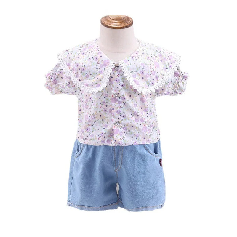 New Summer Baby Girls Clothes Children Fashion Cute Shirt Shorts 2Pcs/Sets Toddler Casual Costume Infant Outfits Kids Tracksuits
New Summer Baby Girls Clothes Children Fashion Cute Shirt Shorts 2Pcs/Sets Toddler Casual Costume Infant Outfits Kids Tracksuits