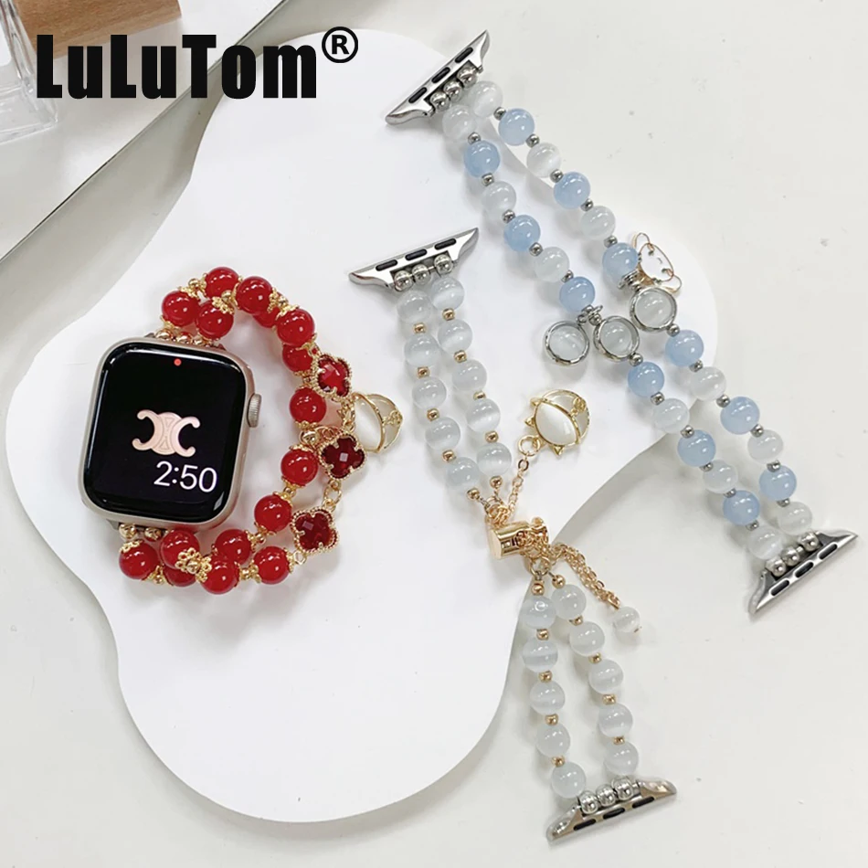 Metal Strap For Apple Watch UItra 8 7 49mm 45mm 44mm Crystal Beads Pendant Bracelet For iWatch Series 6 5 SE 42mm 40mm 38mm Band
Metal Strap For Apple Watch UItra 8 7 49mm 45mm 44mm Crystal Beads Pendant Bracelet For iWatch Series 6 5 SE 42mm 40mm 38mm Band