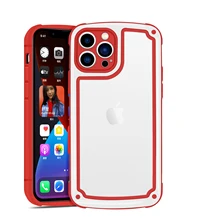 Suitable For Iphone 13 Mobile Phone Shell Candy Color All-Inclusive Lens Contrast Color Transparent Soft Edge Protective Cover
Suitable For Iphone 13 Mobile Phone Shell Candy Color All-Inclusive Lens Contrast Color Transparent Soft Edge Protective Cover