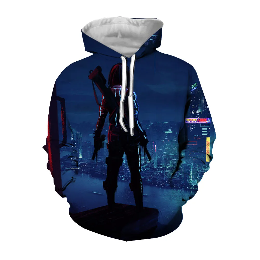 

Jumeast 3D киберпанк печатные мужские толстовки оверсайз Cyber Y2K осенние эстетические пальто с капюшоном Flipper Zero Hacker футуристическая одежда