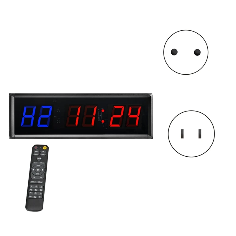 1.5 Inch 6 Digit Gym Timer,LED Interval Timer Digital Countdown Wall Mounted Clock Fitness Timer For Home Gym
1.5 Inch 6 Digit Gym Timer,LED Interval Timer Digital Countdown Wall Mounted Clock Fitness Timer For Home Gym