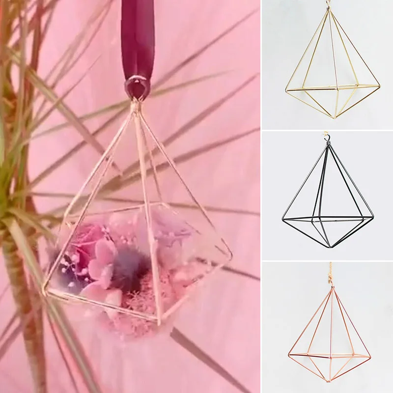 Air Plant Flower Pot Decoration Design Metal Freestanding Hanging geometric Basket Garden Outdoor Art Hanger Furnishing Holder
Air Plant Flower Pot Decoration Design Metal Freestanding Hanging geometric Basket Garden Outdoor Art Hanger Furnishing Holder