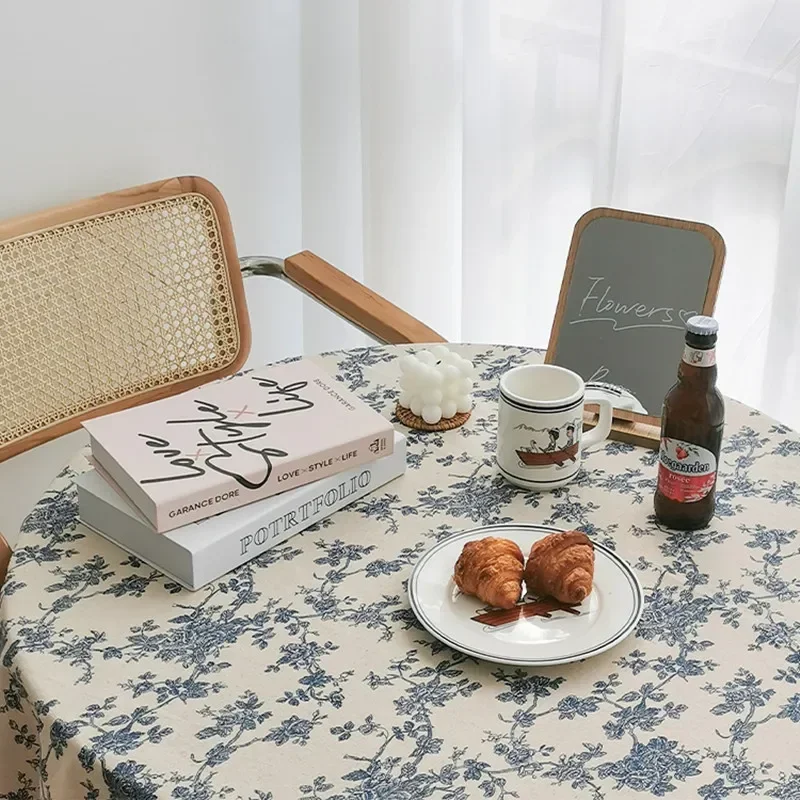 INS Pastoral Style Cotton Linen Table Cloth Decor Floral Buffet Wedding Party Table Cover Portable Picnic Beach Tablecloth Nappe
INS Pastoral Style Cotton Linen Table Cloth Decor Floral Buffet Wedding Party Table Cover Portable Picnic Beach Tablecloth Nappe