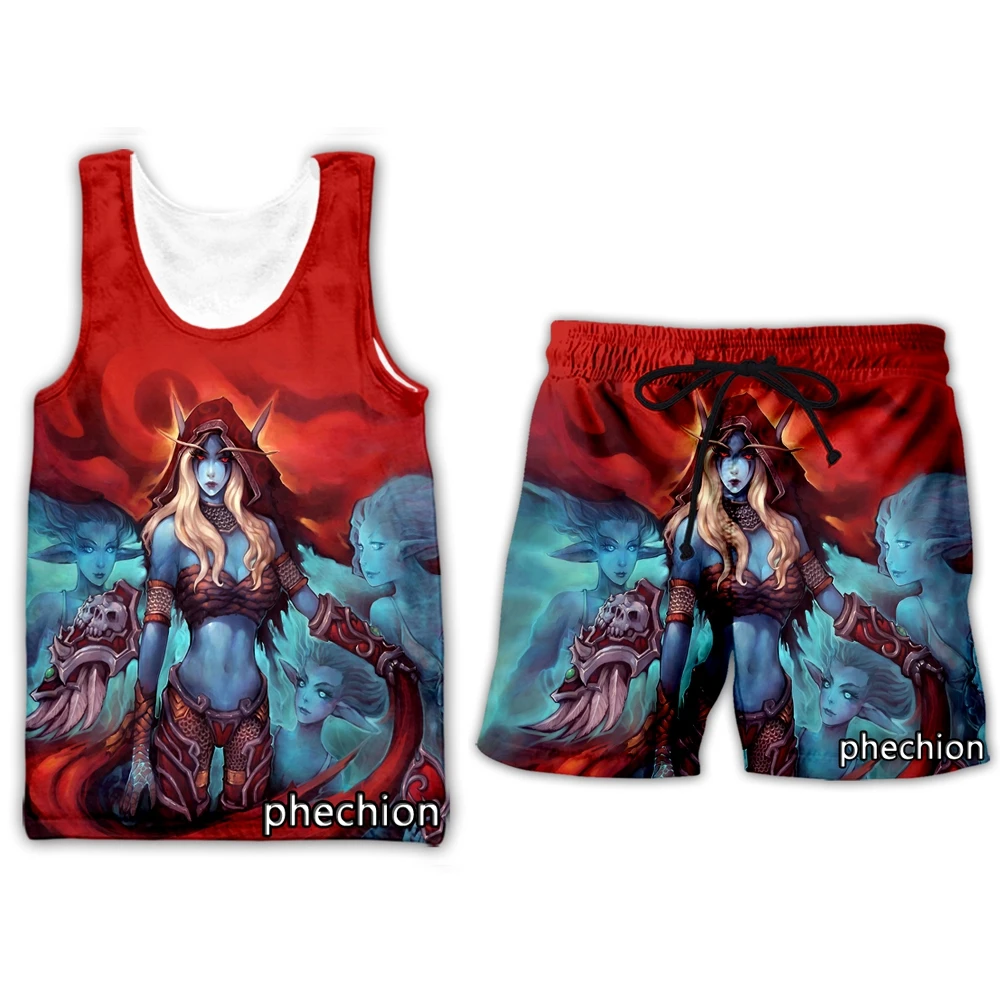 phechion New Men/Women Queen Sylvanas 3D Printed Clothing Summer Fashion Streetwear Vest Men Loose Sporting Shorts T44
phechion New Men/Women Queen Sylvanas 3D Printed Clothing Summer Fashion Streetwear Vest Men Loose Sporting Shorts T44