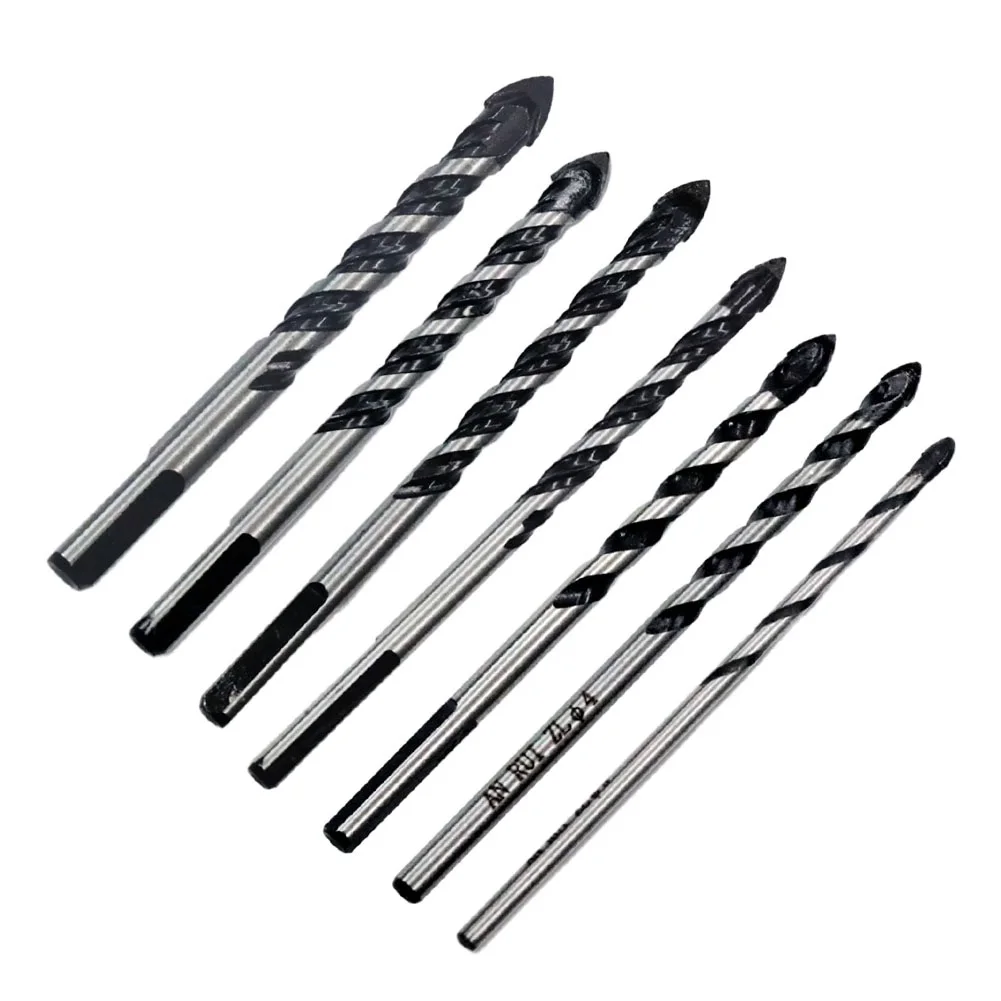7pcs Drill Bits Kit Multifunctional Glass Metal Alloy Bits Triangle Diamond Drill 3-12mm For Opening The Class Power Tool Parts
7pcs Drill Bits Kit Multifunctional Glass Metal Alloy Bits Triangle Diamond Drill 3-12mm For Opening The Class Power Tool Parts