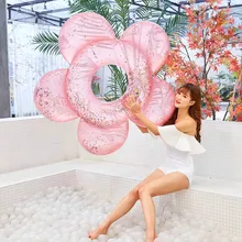 Pool Sun Swim New YUYU Sequin 140cm Shiny Flower Float Circle Swimming Pool Inflatable Toys Ring Flower Tube Float Pool Arrival
Pool Sun Swim New YUYU Sequin 140cm Shiny Flower Float Circle Swimming Pool Inflatable Toys Ring Flower Tube Float Pool Arrival