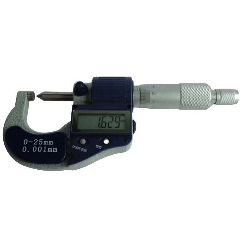 

0-25mm,0.001mm Electronic Digital Micrometer / Thickness Gauge