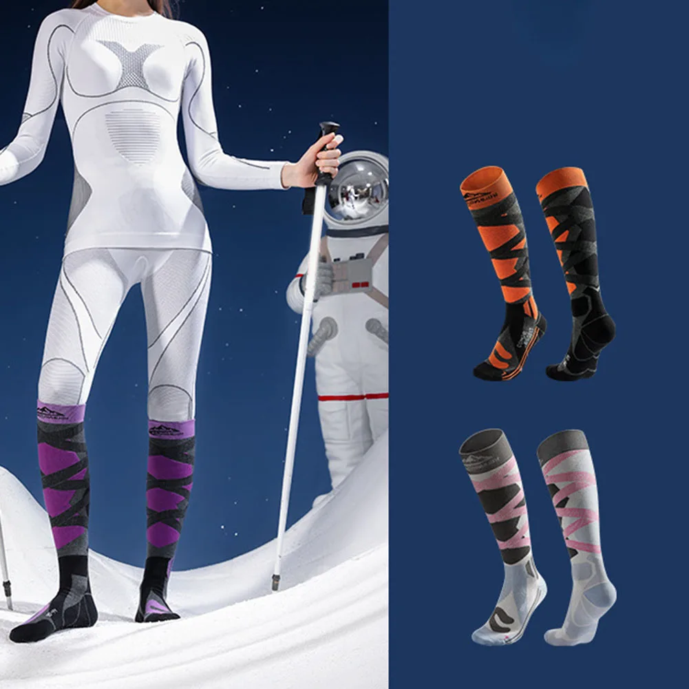 Outdoor Ski Socks Men/Women Snow Boarding Hiking Long Thick Warm Thermal Winter Socks For Mountaineering Hiking Cycling Running
Outdoor Ski Socks Men/Women Snow Boarding Hiking Long Thick Warm Thermal Winter Socks For Mountaineering Hiking Cycling Running