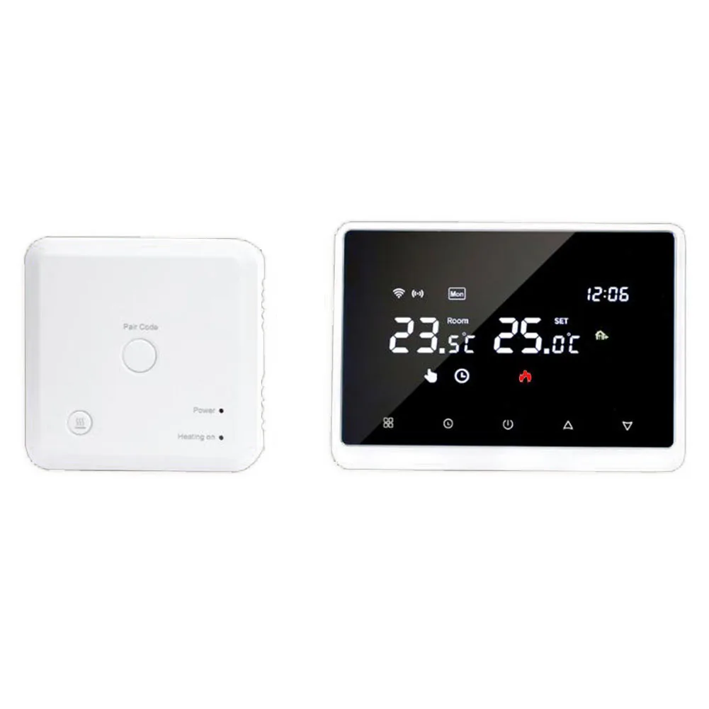 Compatible With TUYA Wireless WIFI Smart Thermostat For Wall-Mounted Boilers/Water Floor Heating High Quality Material Durable
Compatible With TUYA Wireless WIFI Smart Thermostat For Wall-Mounted Boilers/Water Floor Heating High Quality Material Durable