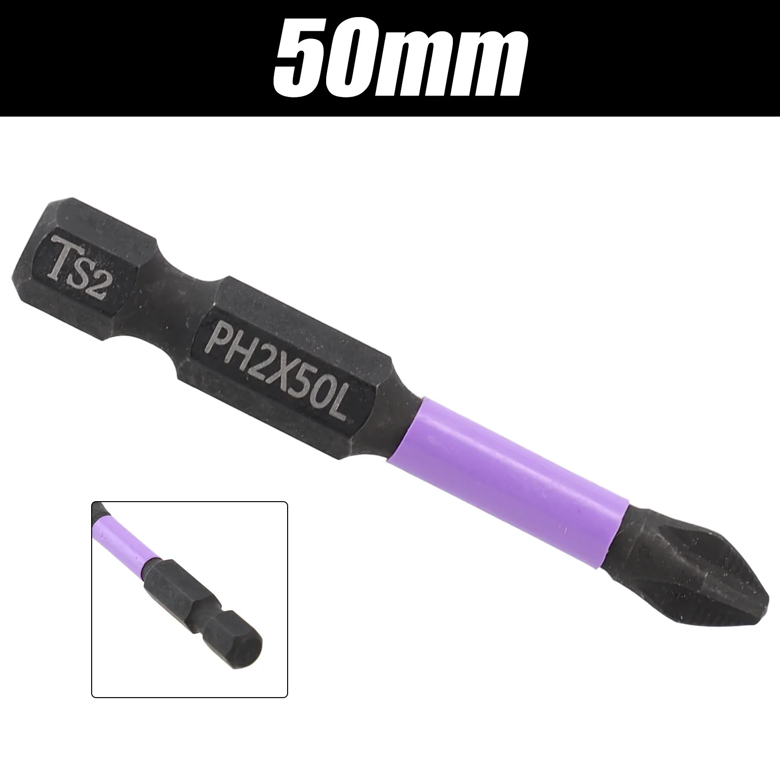 PH2 Cross Screwdriver Set Magnetic Batch Head Impact Drill Bit Screw For 25-150mm Anti Non-slip WaterProof Bits Set
PH2 Cross Screwdriver Set Magnetic Batch Head Impact Drill Bit Screw For 25-150mm Anti Non-slip WaterProof Bits Set