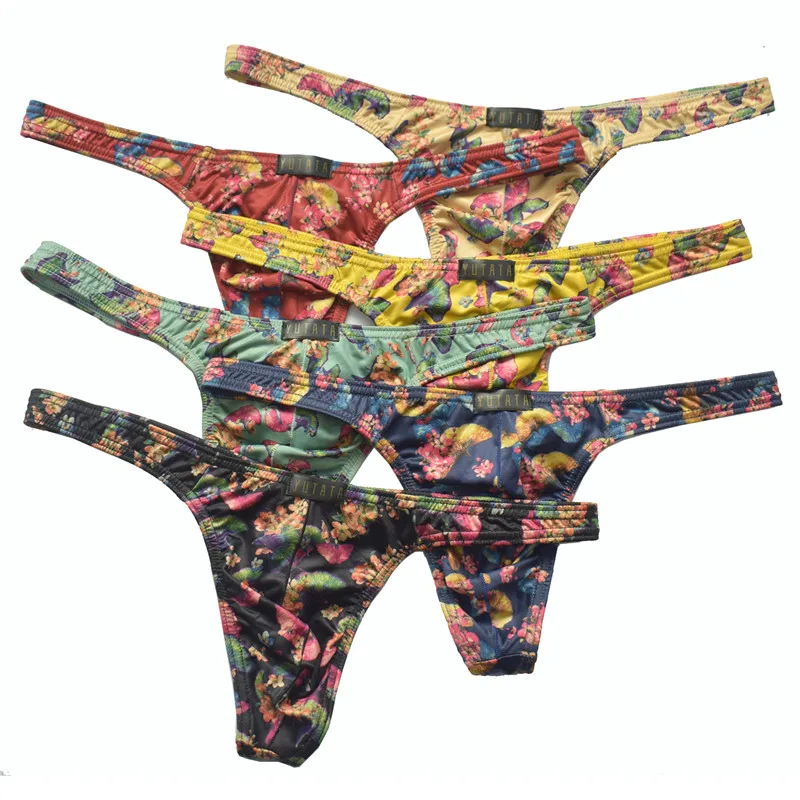 6PCS Mens Thong Underwear Sexy Cotton Print U-convex Pouch Men Thongs & G-Strings Tangas Hombre Ropa Interior T-back Thongs
6PCS Mens Thong Underwear Sexy Cotton Print U-convex Pouch Men Thongs & G-Strings Tangas Hombre Ropa Interior T-back Thongs