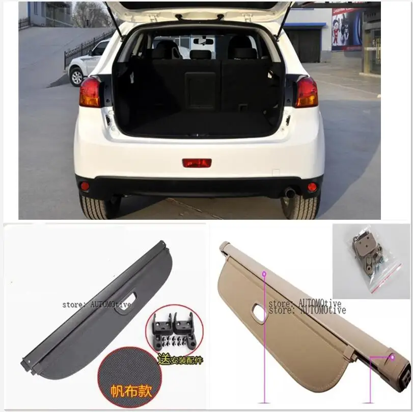 Rear Trunk Security Shield Cargo Cover trunk shade security cover 2009 2010 1112 2013 For Mitsubishi ASX cover material curtai
Rear Trunk Security Shield Cargo Cover trunk shade security cover 2009 2010 1112 2013 For Mitsubishi ASX cover material curtai