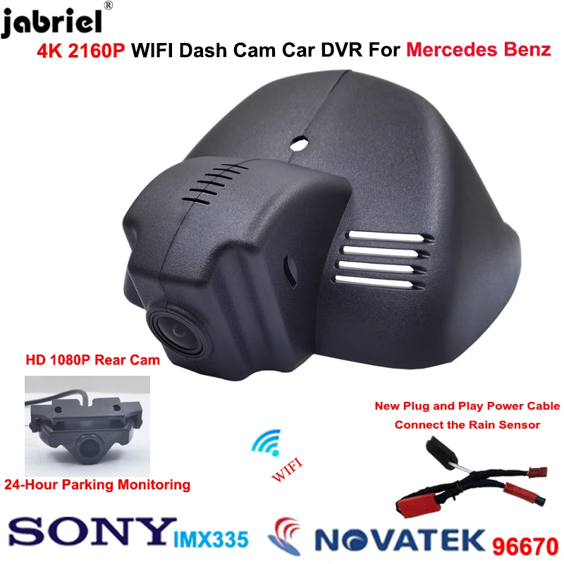 4K 2160P Wifi Dash Cam Rear Camera For Mercedes Benz Smart 453 for Smart fortwo forfour Coupe 2015-2022 Car Dvr Video Recorder
4K 2160P Wifi Dash Cam Rear Camera For Mercedes Benz Smart 453 for Smart fortwo forfour Coupe 2015-2022 Car Dvr Video Recorder
