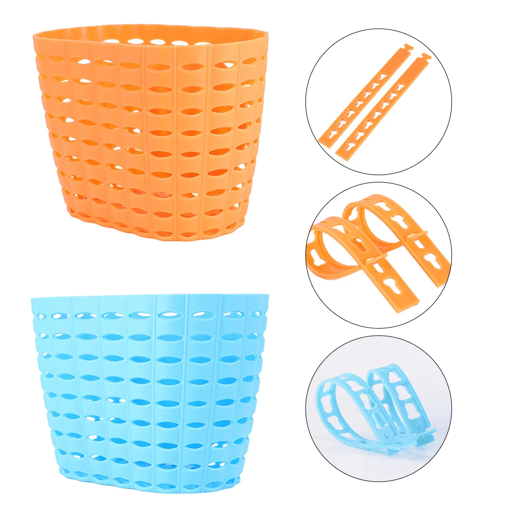 Bicycle Basket Kids /Plastic Basket Bike /Carrying Storage Replacement /Accessories Blue/orange 20x14.7x12.2cm For Scooter
Bicycle Basket Kids /Plastic Basket Bike /Carrying Storage Replacement /Accessories Blue/orange 20x14.7x12.2cm For Scooter