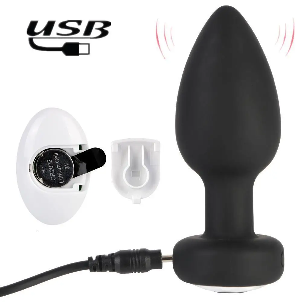 

Adult Products Wireless Remote Control Vibration Men's Masturbation Silicone Material Anal Expansion Trainer Anal Sex Game Props