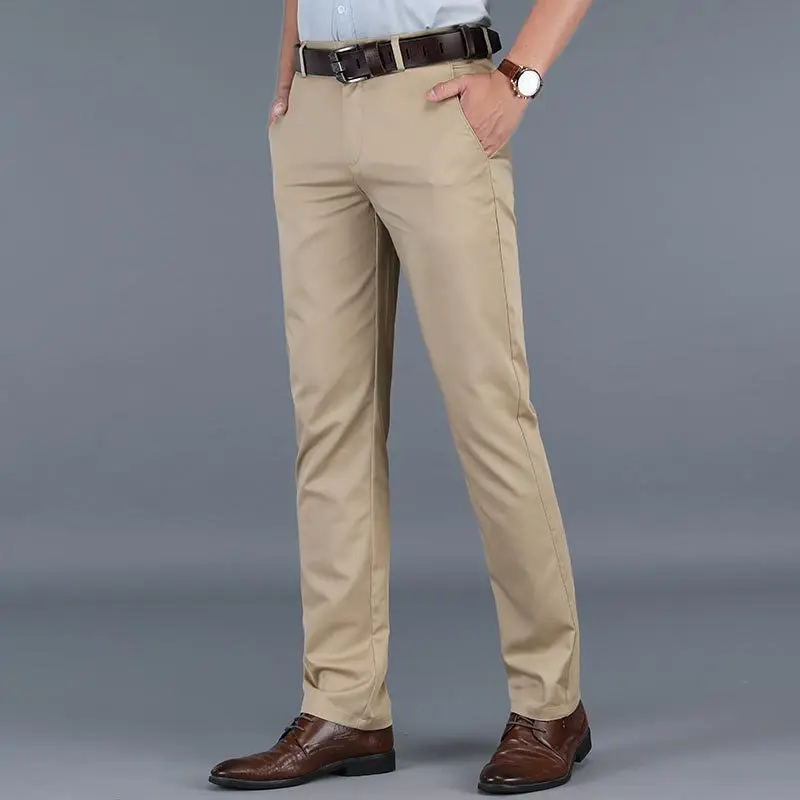 Business Casual Pants Men 2022 Spring Summer Cotton Men's Pants Comfortable Khaki Gray Black Suits Pants Cargo pants Men 42
Business Casual Pants Men 2022 Spring Summer Cotton Men's Pants Comfortable Khaki Gray Black Suits Pants Cargo pants Men 42