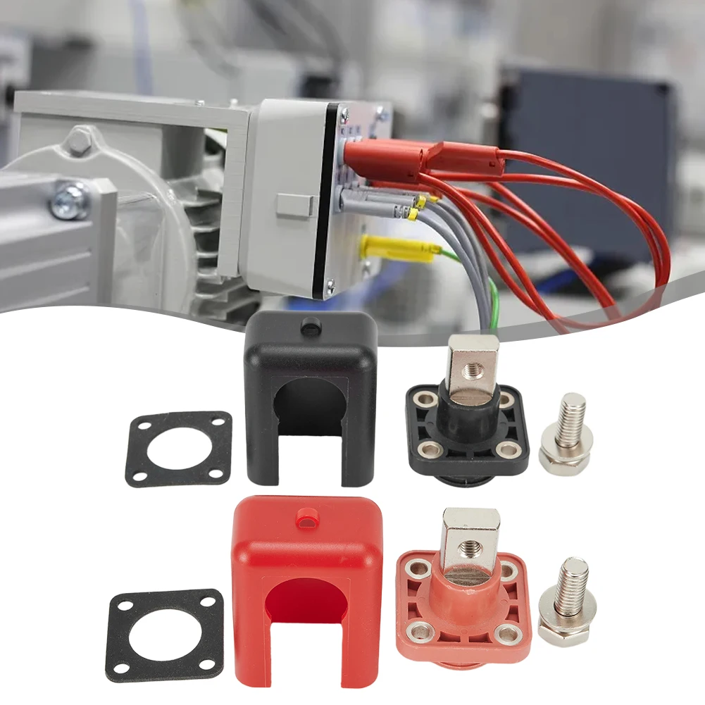 2 Pcs 200A All-Copper Connector Terminal Post Lithium Battery Energy Storage Terminal Battery Connector Cable Adaptor Connector
2 Pcs 200A All-Copper Connector Terminal Post Lithium Battery Energy Storage Terminal Battery Connector Cable Adaptor Connector