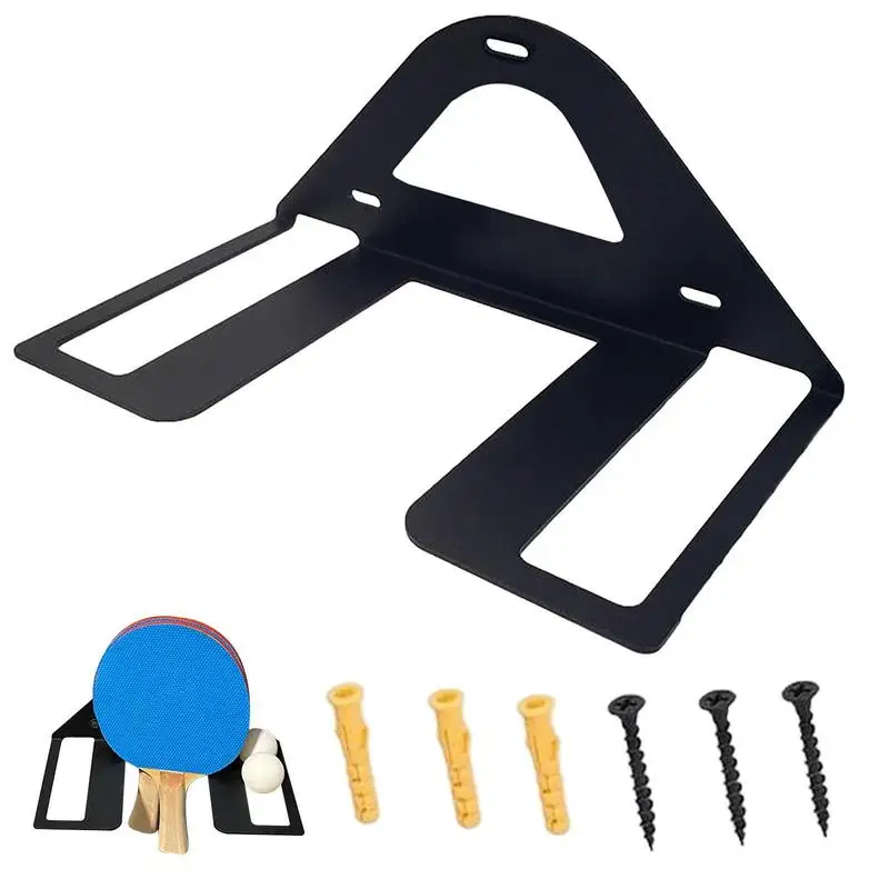Pings Pongs Paddle Holder Mounted Table Tennis Racket Display Wall Holder Table Tennis Accessories for Bar Room Game Room
Pings Pongs Paddle Holder Mounted Table Tennis Racket Display Wall Holder Table Tennis Accessories for Bar Room Game Room
