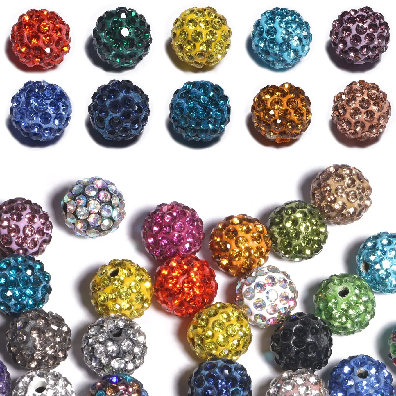 6/8/10mm Multicolor Micro Pave Rhinestone Disco Ball Beads Round Charm Crystal Beads For Jewelry Making DIY Bracelet Neacklace
6/8/10mm Multicolor Micro Pave Rhinestone Disco Ball Beads Round Charm Crystal Beads For Jewelry Making DIY Bracelet Neacklace