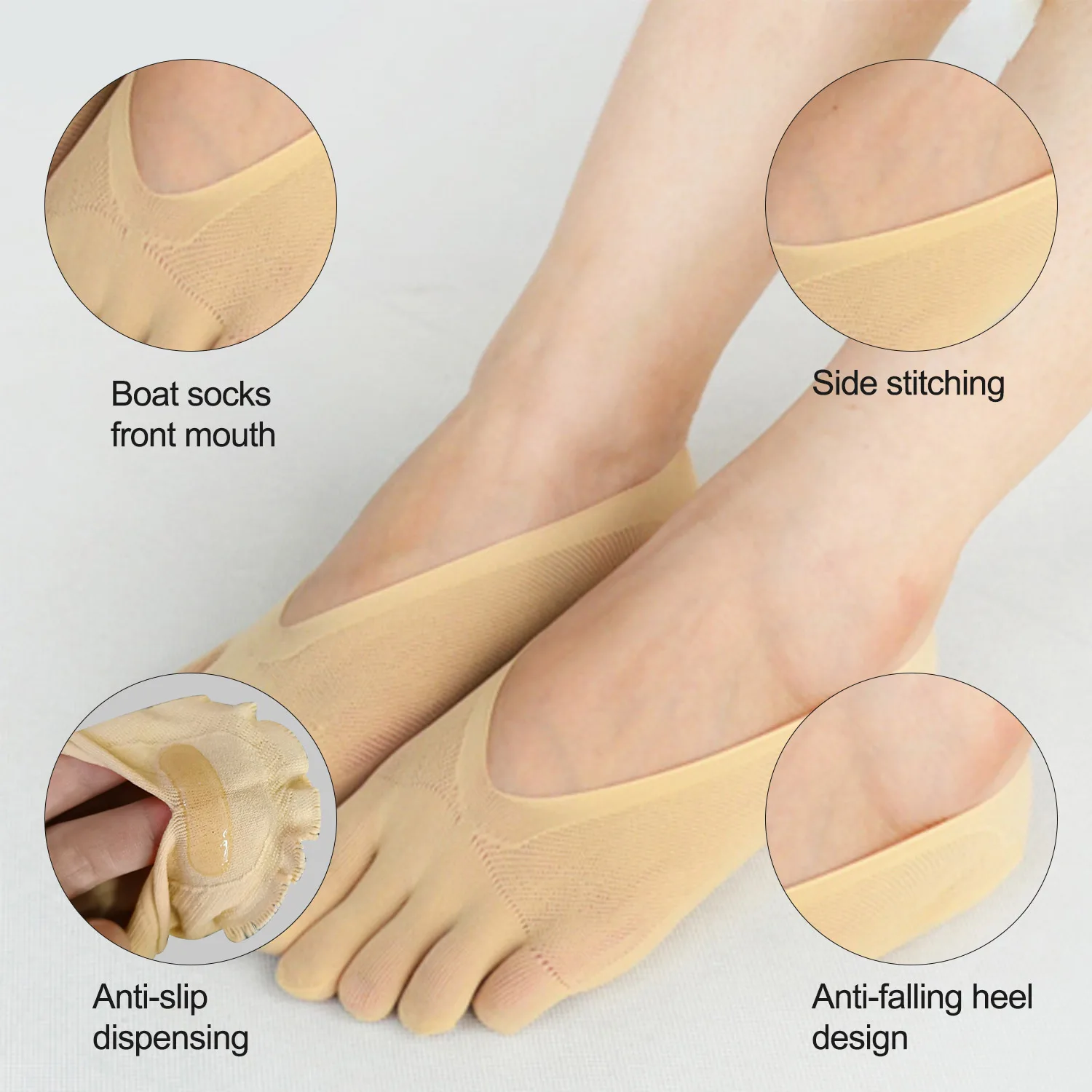 5 Pairs Women s Toe Socks Running Non-Slip Athletic Ankle Sports Socks Female Breathable Hosiery Foot Ware Accessories
5 Pairs Women s Toe Socks Running Non-Slip Athletic Ankle Sports Socks Female Breathable Hosiery Foot Ware Accessories