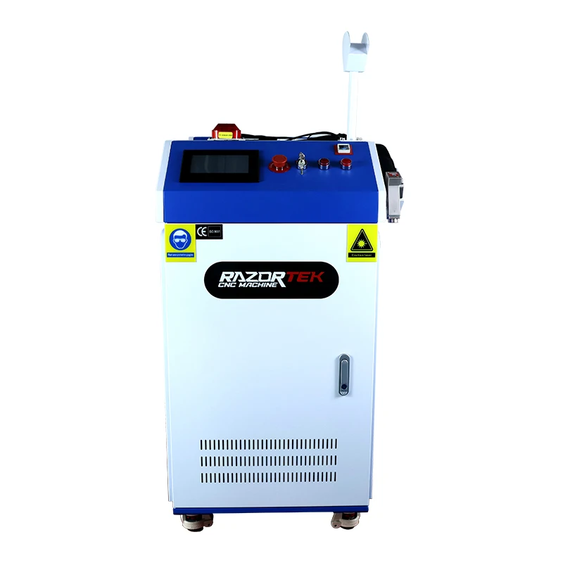 

Continuous Fiber Laser Cleaning Rust Machine With 1000w 1500w 2000w 3000w Raycus generator