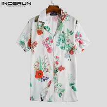 Casual All-match Men's Printed Blouse Casual Streetwear Style Male Hot Sale Fashion Short-sleeved Shirt S-5XL INCERUN Tops 2022
Casual All-match Men's Printed Blouse Casual Streetwear Style Male Hot Sale Fashion Short-sleeved Shirt S-5XL INCERUN Tops 2022