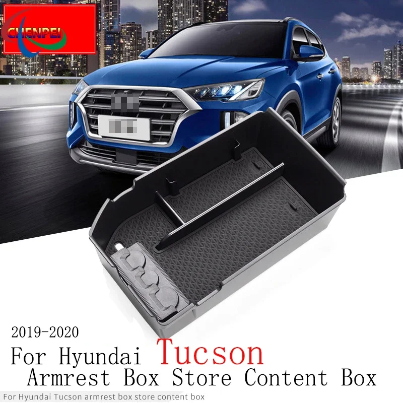 Car Central Armrest Storage Box For Hyundai New Tucson 2019-2020 Center Console Organizer Containers Tray Accessories
Car Central Armrest Storage Box For Hyundai New Tucson 2019-2020 Center Console Organizer Containers Tray Accessories