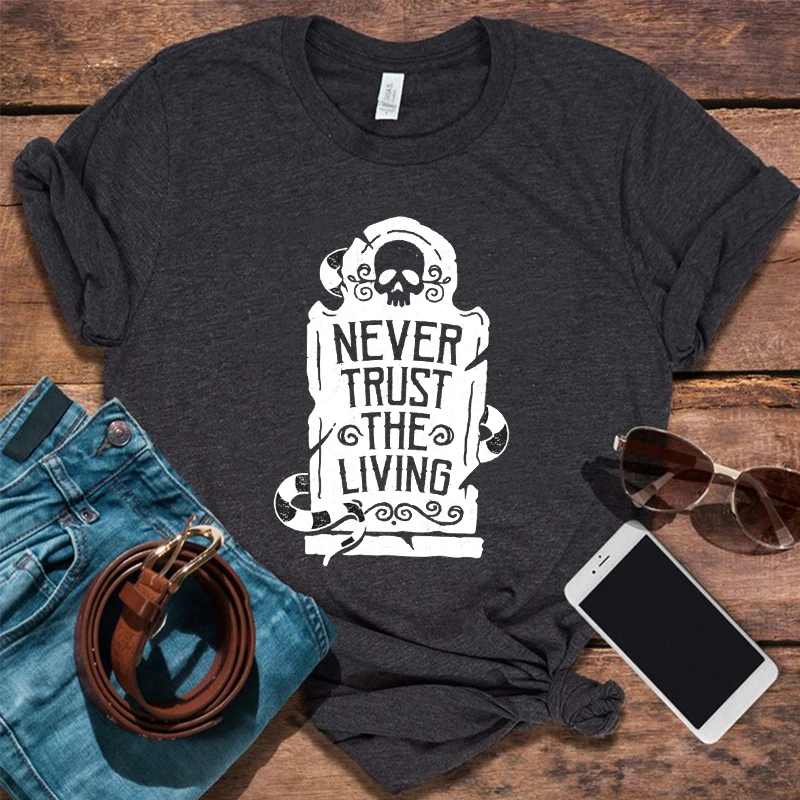 Never Trust Women T Shirt Harajuku Beetlejuice Shirt Letter Vintage Clothes Beetlejuice T-shirts Goth T Shirt Women Tee
Never Trust Women T Shirt Harajuku Beetlejuice Shirt Letter Vintage Clothes Beetlejuice T-shirts Goth T Shirt Women Tee