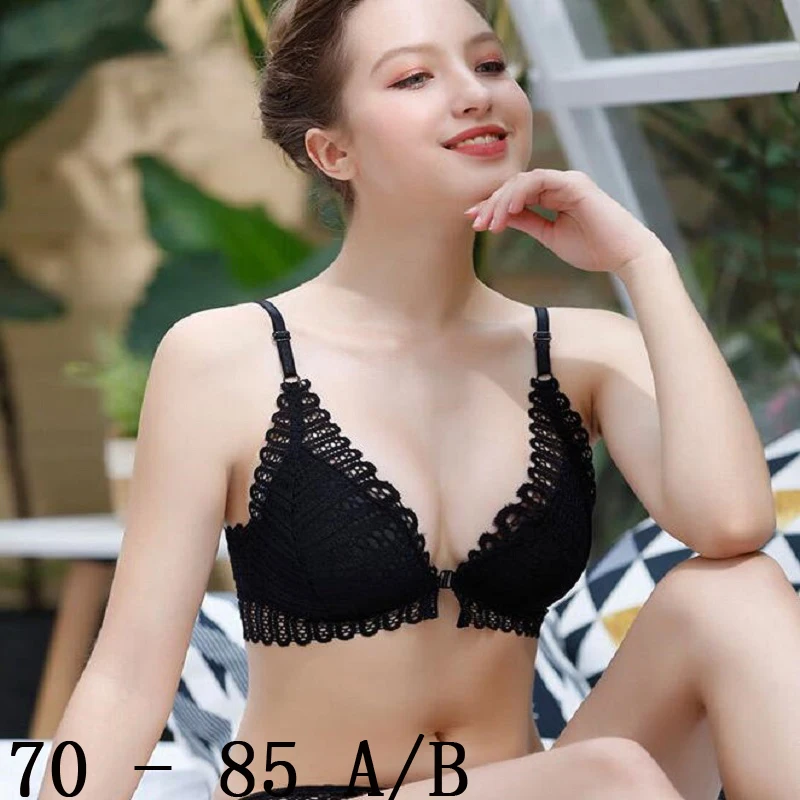Fashion Sexy Lace Wireless Women Sexy Lingerie Adjusted Push Up Bra Modis Underwear Breathable Backless Bralette Lady 
Fashion Sexy Lace Wireless Women Sexy Lingerie Adjusted Push Up Bra Modis Underwear Breathable Backless Bralette Lady