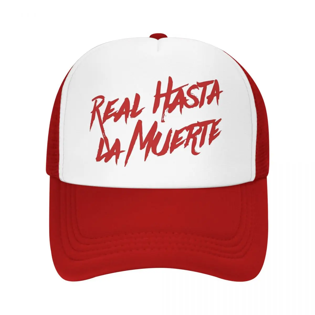 

Real Hasta La Muerte Anuel AA Hip-hop Mesh Baseball Caps Unisex Hip-Hop Sun Hat Breathable Snapback Caps Summer Trucker Cap