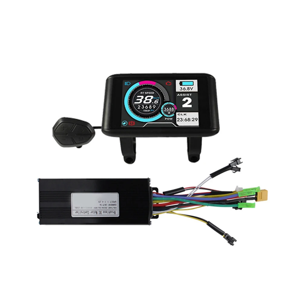 3-mode Sine Wave Ebike Controller 36V/48V 1000W Electric Bicycle Motor And Speed Controller With Colorful LCD Display Ebike Part
3-mode Sine Wave Ebike Controller 36V/48V 1000W Electric Bicycle Motor And Speed Controller With Colorful LCD Display Ebike Part