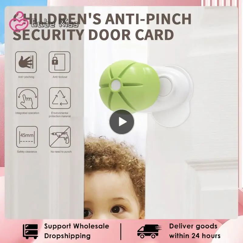 

Door Stopper Baby Safety Protection Door Stopper Holder Children Finger Protecter Kids Shockproof Gates Doorways Crash Wall