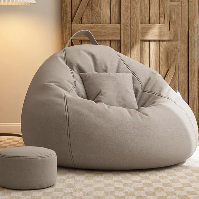 

Adults Large Bean Bags Sofas Giant Fluffy Sitting Reading Bean Bags Sofas Comfortable Round Divani Soggiorno Home Furnitures