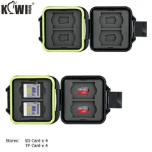 8 Slots Memory Card Case Waterproof Carrying Slim Holder Storage for 4 SD SDHC SDXC + 4 Micro SD TF Cards with Card Removal Tool 8 Slots Memory Card Case Waterproof Carrying Slim Holder Storage for 4 SD SDHC SDXC + 4 Micro SD TF Cards with Card Removal Tool