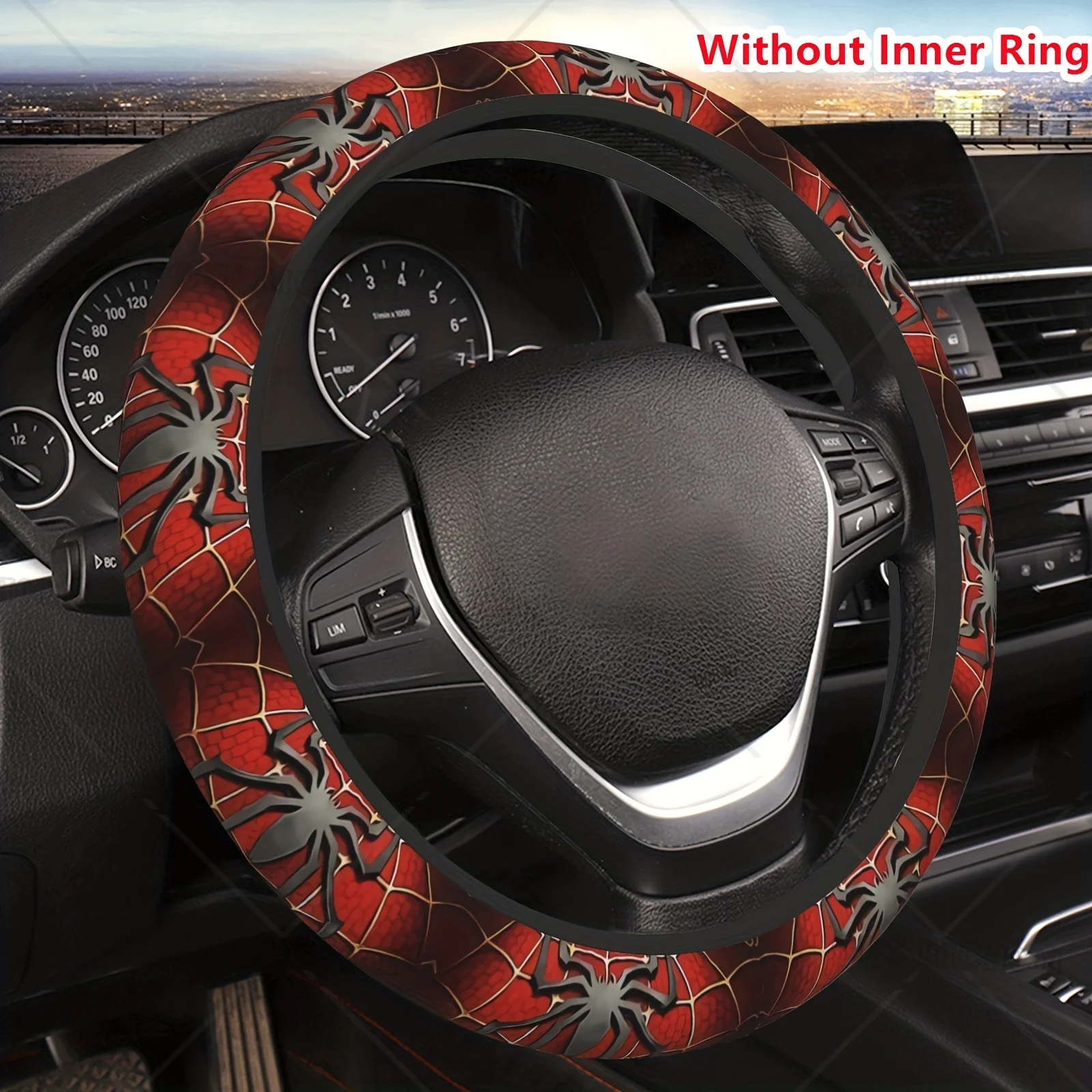 Red Spider Web Steering Wheel Cover Universal 15 Inch Cute Car Accessories Protector for Women Men Car Accessories
Red Spider Web Steering Wheel Cover Universal 15 Inch Cute Car Accessories Protector for Women Men Car Accessories