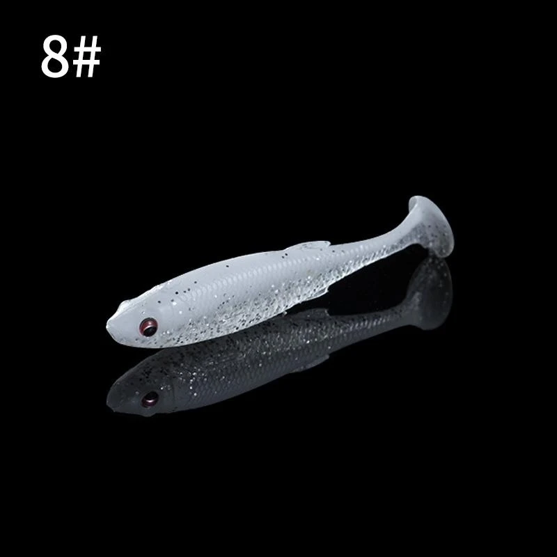 HeyLure 7pcs 7cm Paddle T Tail Bionic Fish-like Soft Lure Jig Wobbler Bait for Fishing Pesca with Fishy Salty and Attractant
HeyLure 7pcs 7cm Paddle T Tail Bionic Fish-like Soft Lure Jig Wobbler Bait for Fishing Pesca with Fishy Salty and Attractant