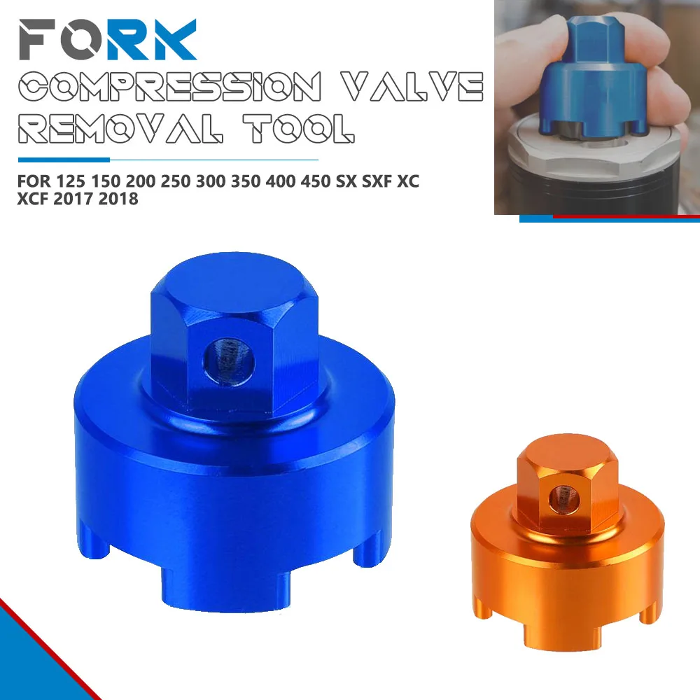 For 125 150 200 250 300 350 400 450 SX SXF XC XCF 2017 2018 350XC-F 450SX-F 150SX Fork Compression Valve Removal Suspension Tool
For 125 150 200 250 300 350 400 450 SX SXF XC XCF 2017 2018 350XC-F 450SX-F 150SX Fork Compression Valve Removal Suspension Tool