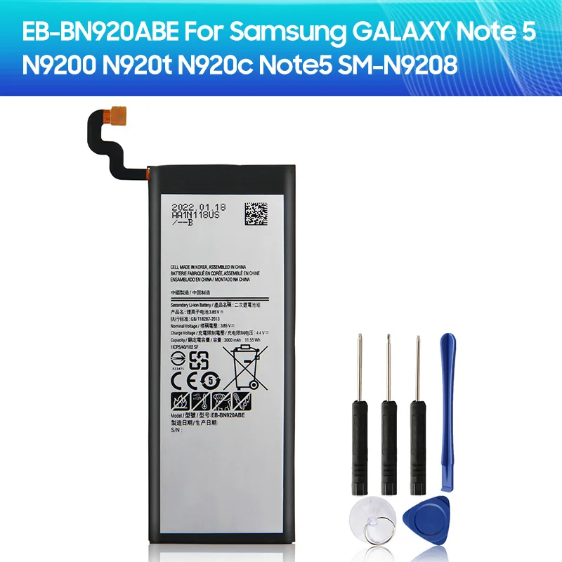 Для Samsung телефон аккумулятор Φ для Samsung GALAXY Note 5 N9200 N920t N920c Note5 Φ N920P 3000mAh
Для Samsung телефон аккумулятор Φ для Samsung GALAXY Note 5 N9200 N920t N920c Note5 Φ N920P 3000mAh