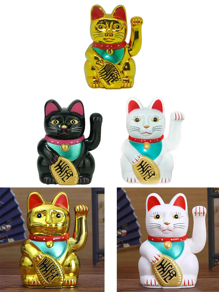 5inch Electric Lucky Cat Waving Hand Cashier Front Desk Cash Register New Store Opening Gift Home Golden Car Ornaments
5inch Electric Lucky Cat Waving Hand Cashier Front Desk Cash Register New Store Opening Gift Home Golden Car Ornaments