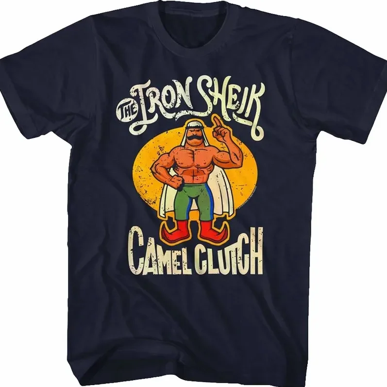 Funny Camel Clutch Iron Sheik T-Shirt. Summer Cotton Short Sleeve O-Neck Men's T Shirt New S-3XL
Funny Camel Clutch Iron Sheik T-Shirt. Summer Cotton Short Sleeve O-Neck Men's T Shirt New S-3XL