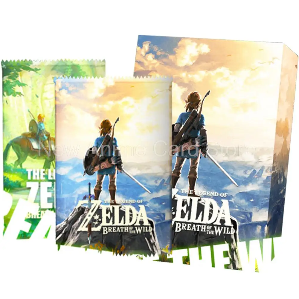 

Genuine The Legend Of Zelda Cards Breath Of The Wild Card Box Collection Game Anime Characters Rare EXP SP Cards Toys Kids Gift