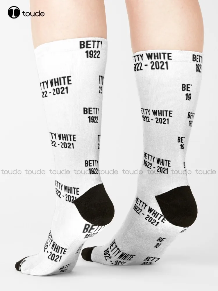 

Белые разноцветные голубые носки Rip Betty, индивидуальные цифровые подарочные носки с цифровым принтом на 360 ° в стиле Харадзюку, унисекс, подростковые Молодежные носки в стиле ретро