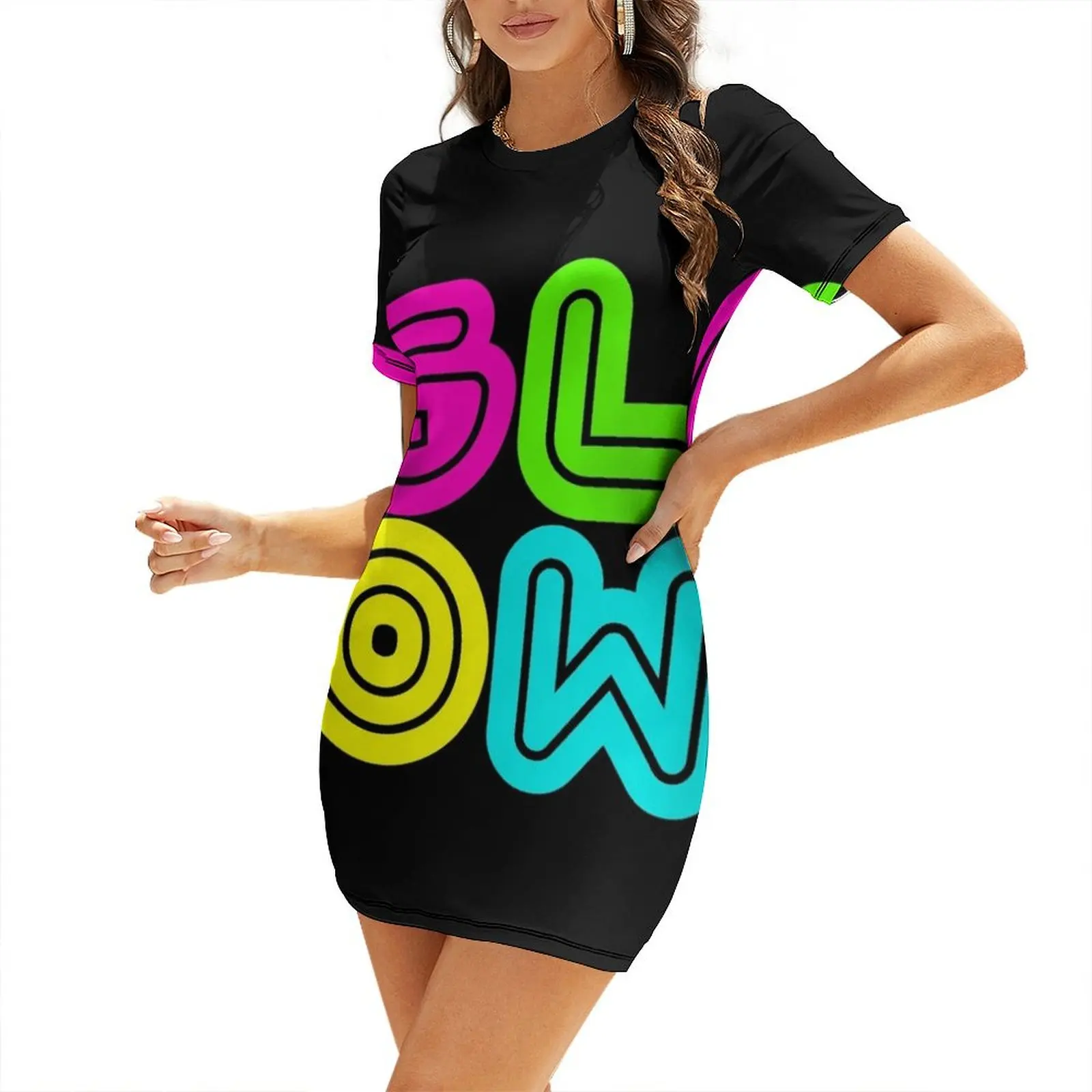 GLOW - 80s Party Birthday design Short Sleeved Dress Women's clothing Dress women ladies dresses for women 2024
GLOW - 80s Party Birthday design Short Sleeved Dress Women's clothing Dress women ladies dresses for women 2024