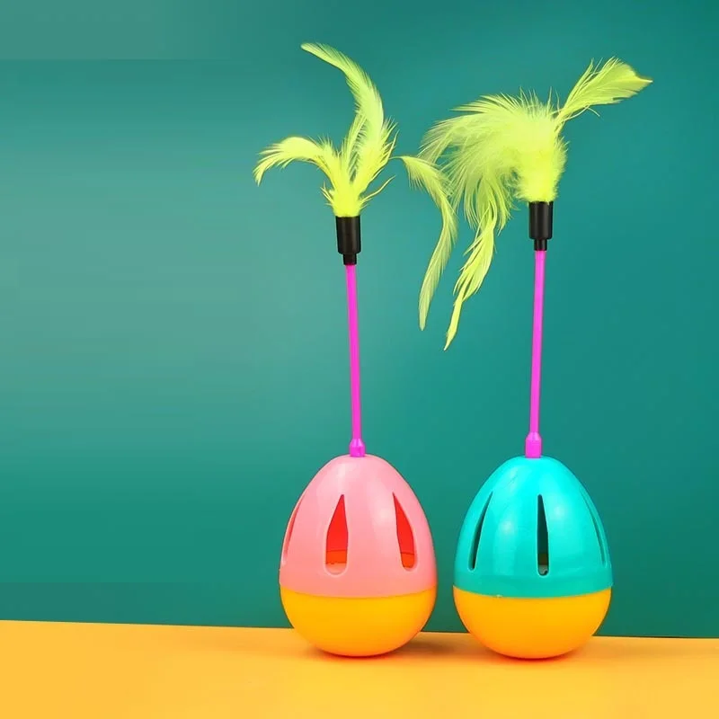 Игрушка-неваляшка для кошек, котенок, Интерактивная игрушка-гонялка, настоящие перья, Весенняя игрушка для кошек с колокольчиком, аксессуары
Игрушка-неваляшка для кошек, котенок, Интерактивная игрушка-гонялка, настоящие перья, Весенняя игрушка для кошек с колокольчиком, аксессуары