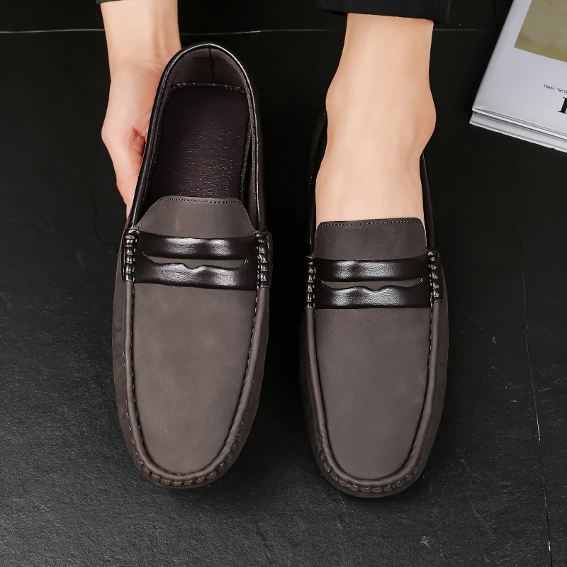 Big Size 45 46 Summer Mens Driving Shoes Leather Penny Loafers Men Casual Shoes Man Moccasins Slip On Men's Flats Male Shoes
Big Size 45 46 Summer Mens Driving Shoes Leather Penny Loafers Men Casual Shoes Man Moccasins Slip On Men's Flats Male Shoes