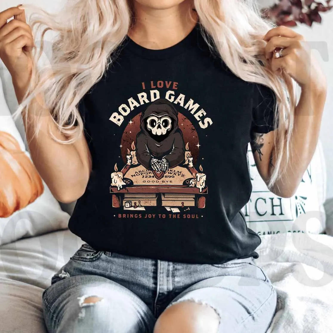 Short Sleeved Halloween Pattern T-Shirt Women's Printed Fashion Women's Fun Cartoon O-Neck Cute Casual Black Oversized T-Shirt
Short Sleeved Halloween Pattern T-Shirt Women's Printed Fashion Women's Fun Cartoon O-Neck Cute Casual Black Oversized T-Shirt