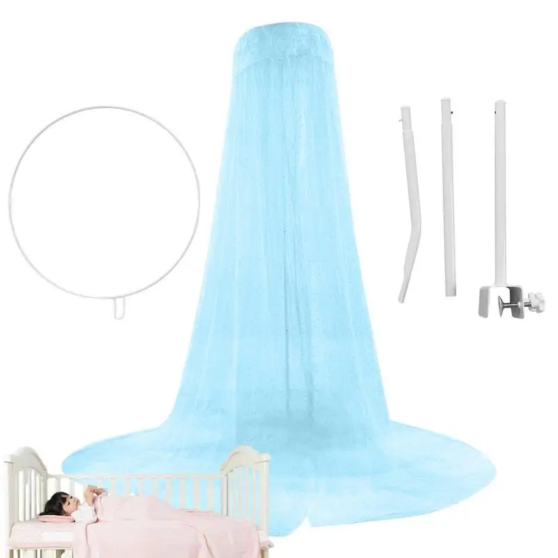Summer Baby Mosquito Net Stand Crib Netting Canopy Holder Removable Baby Bed Support Tent Universal Mosquito Crib Netting Holder
Summer Baby Mosquito Net Stand Crib Netting Canopy Holder Removable Baby Bed Support Tent Universal Mosquito Crib Netting Holder