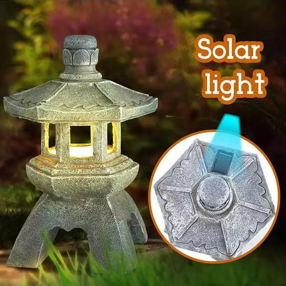 Solar Lamp Solar Led Light Garden Lamp Chinese Style Zen Stone Tower Decor Garden Decoration Resin Crafts Outdoor Limestone
Solar Lamp Solar Led Light Garden Lamp Chinese Style Zen Stone Tower Decor Garden Decoration Resin Crafts Outdoor Limestone